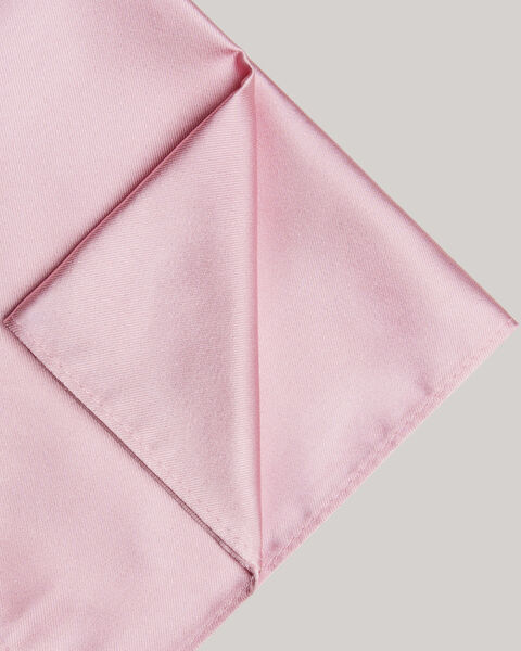 Silk Satin Pocket Square, Rose, hi-res